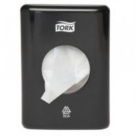 Диспенсер для гигиенических пакетов Tellus/ TORK черный 8шт/уп 566008 